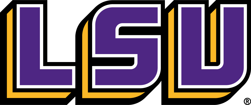 LSU Tigers 2002-Pres Wordmark Logo v3 diy iron on heat transfer
